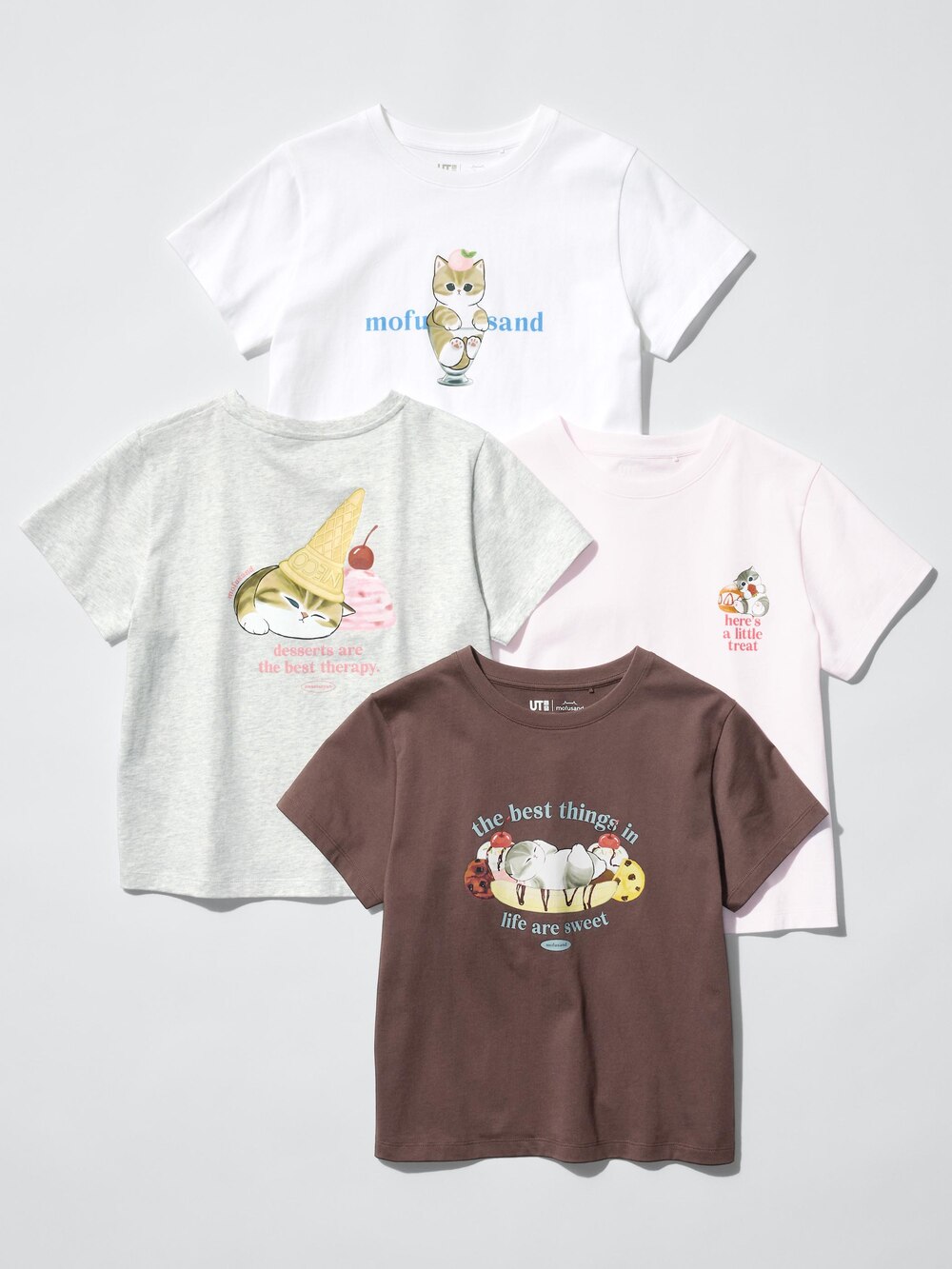 Uniqlo mofusand UT Graphic T-Shirt — фото 3