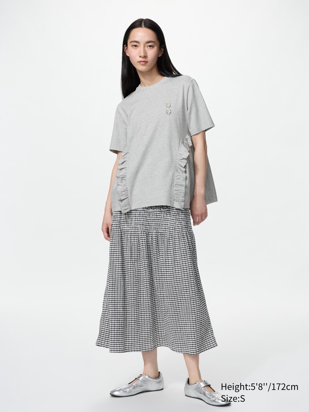 Uniqlo Frill T-Shirt — фото 2