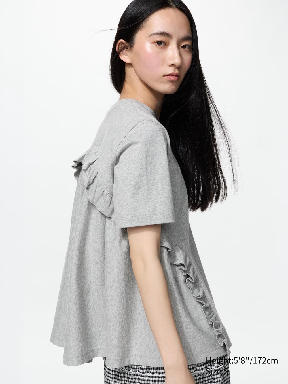 Uniqlo Frill T-Shirt — фото 3