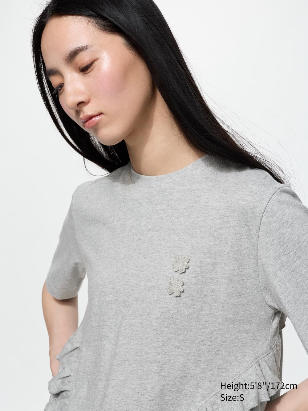 Uniqlo Frill T-Shirt — фото 4
