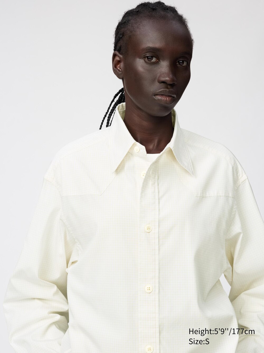 Женские рубашки Uniqlo Long Shirt — фото 3