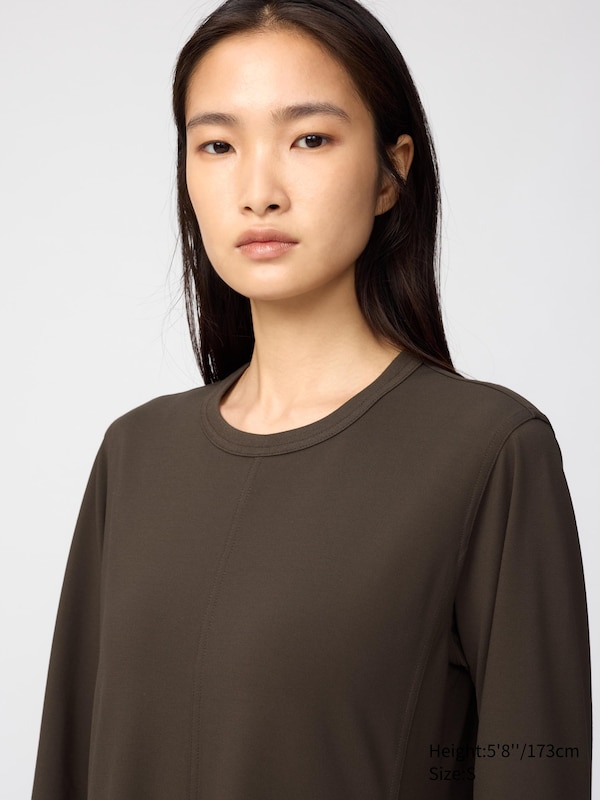 Satin Combination Dress