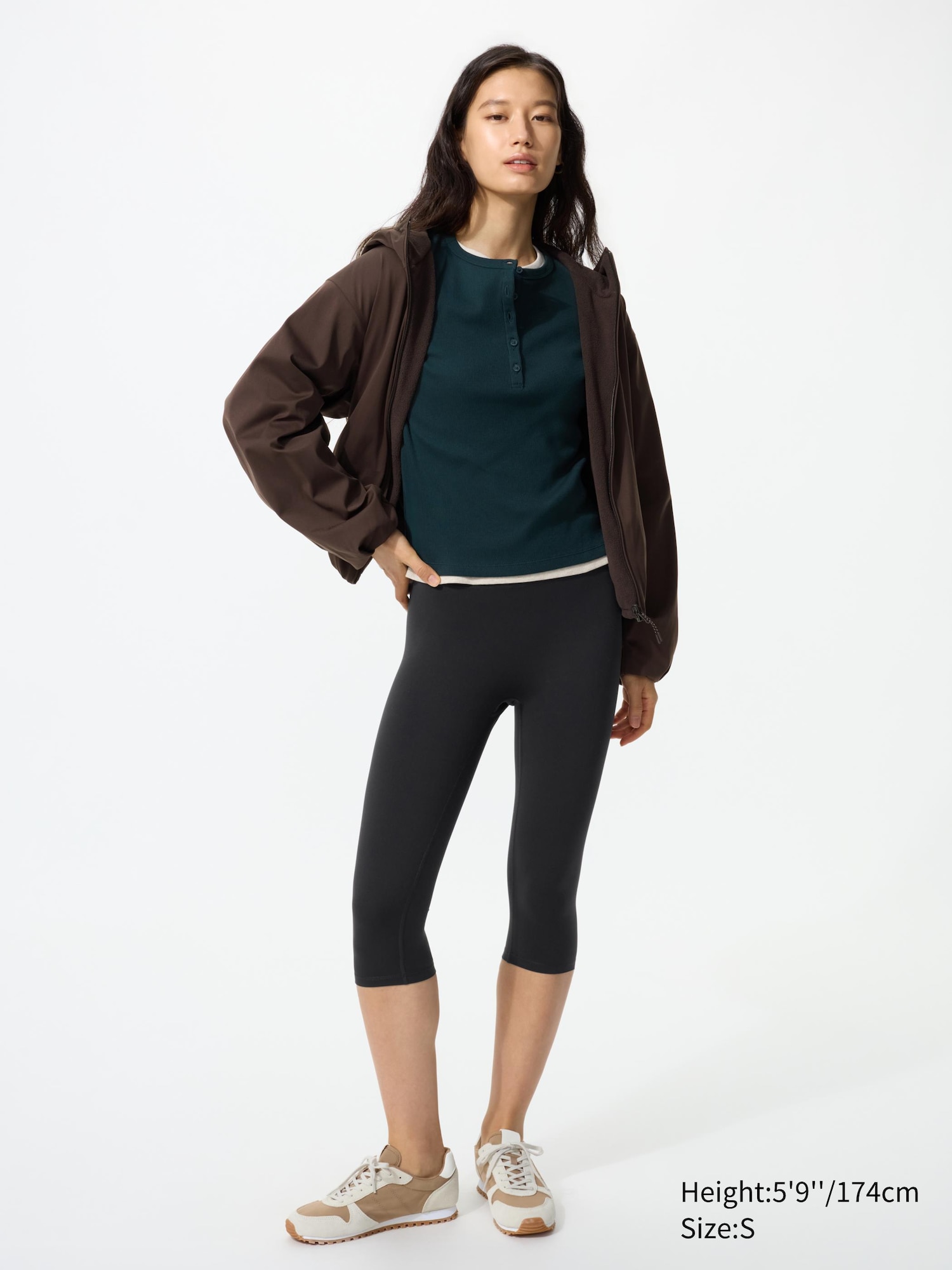 Ultra Stretch Active Capri Leggings by Uniqlo