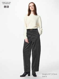 Corduroy Barrel Pants