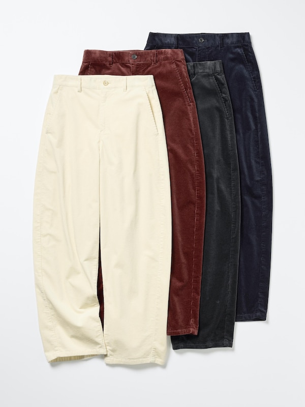 Corduroy Barrel Pants
