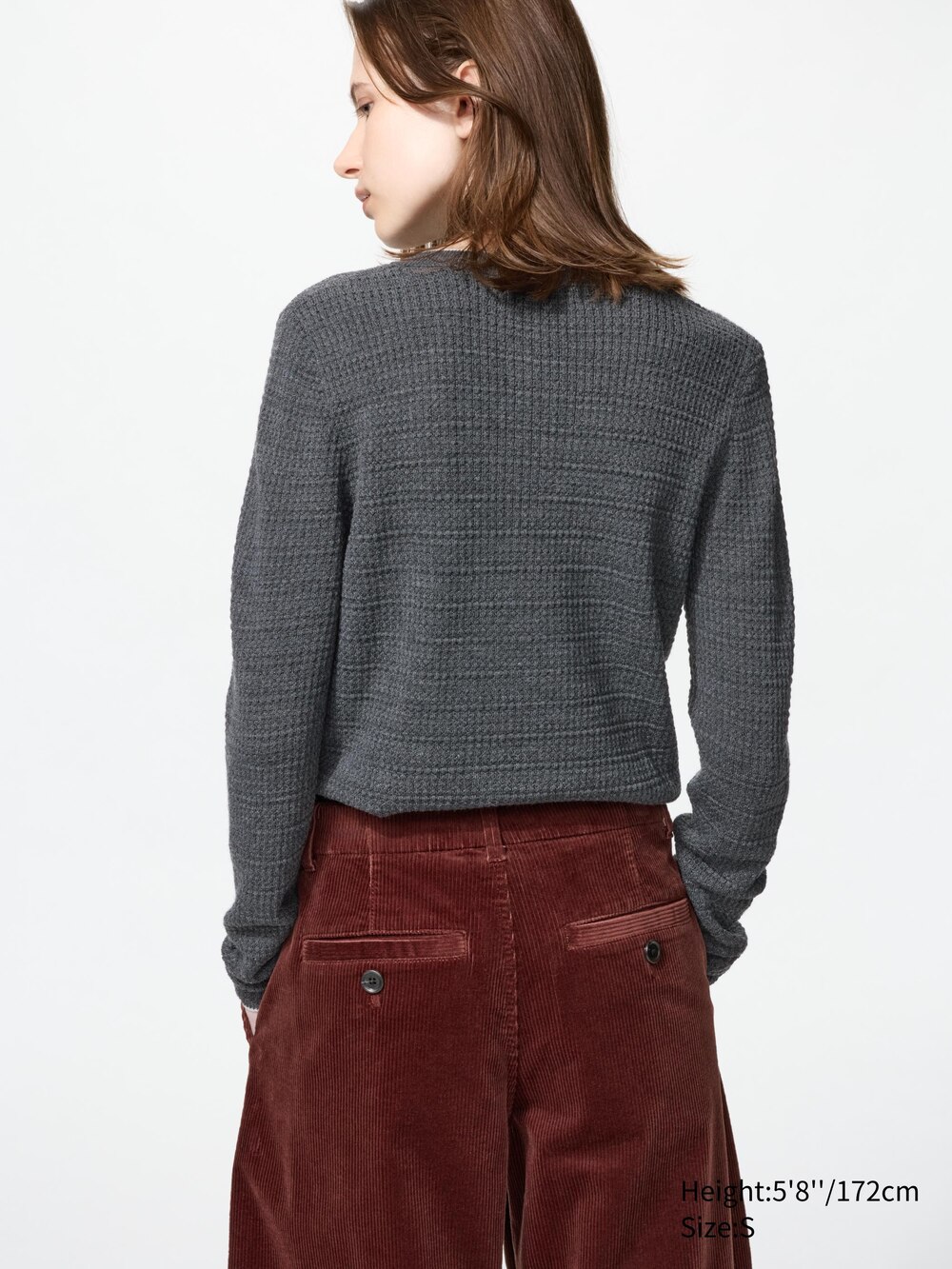 Женские брюки Uniqlo Corduroy Barrel Pants — фото 2