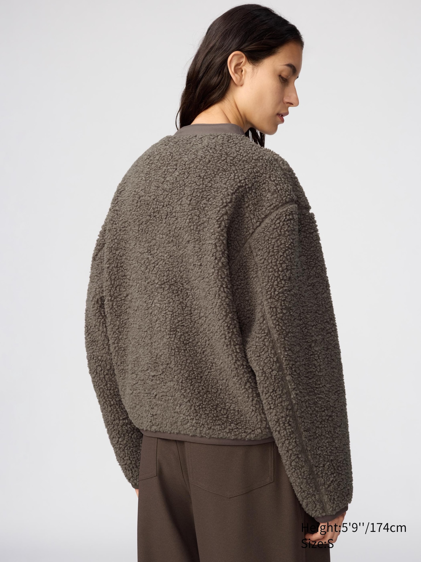 Женские куртки Uniqlo Fleece Short Jacket — фото 3