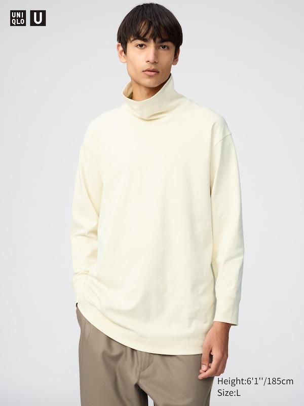 Turtleneck Long T-Shirt | Long Sleeve
