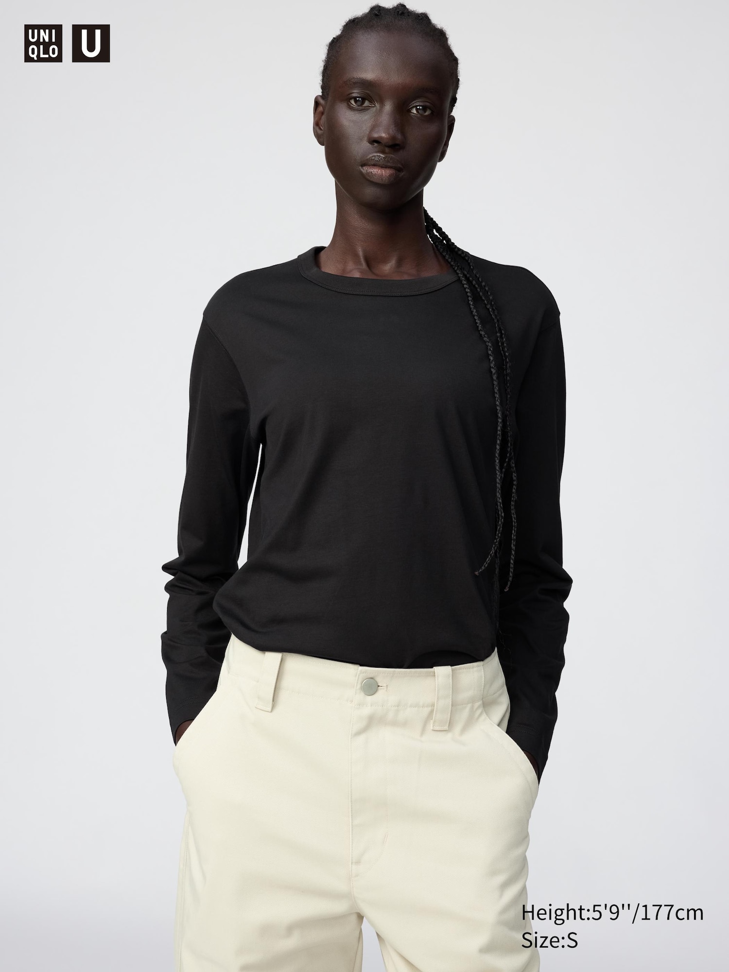 Womens SUPIMA® Cotton T-Shirt | Long Sleeve | UNIQLO US