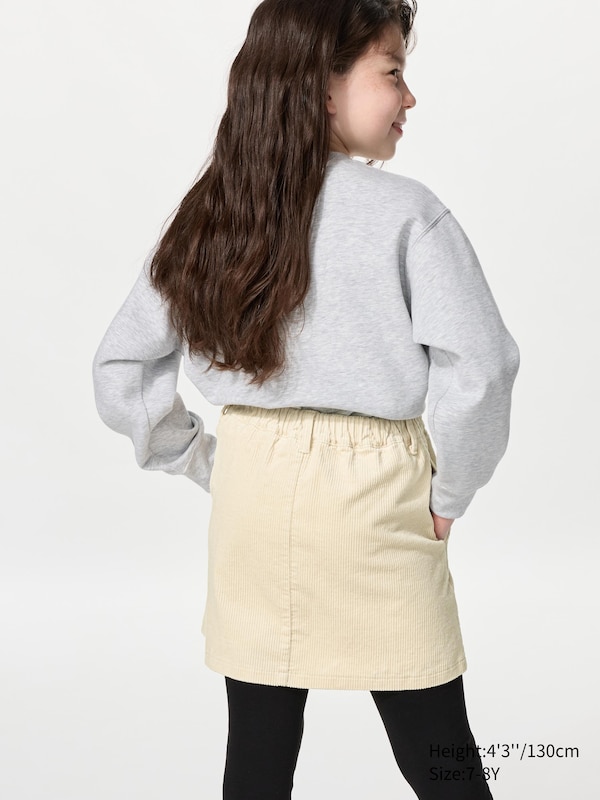 Corduroy Mini Skort