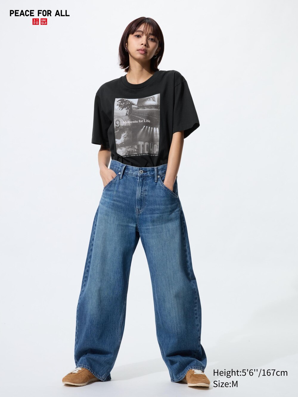 Uniqlo PEACE FOR ALL Graphic T-Shirt | TOHO Co., Ltd. — фото 3