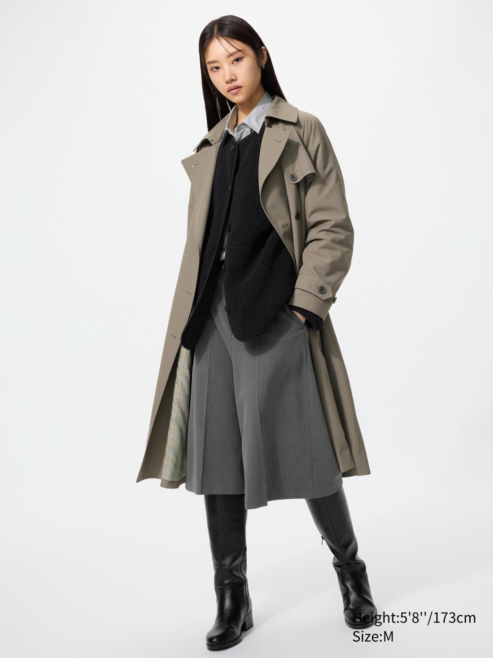 Женские кардиганы Uniqlo Pile Lined Fleece Relaxed Cardigan — фото 3