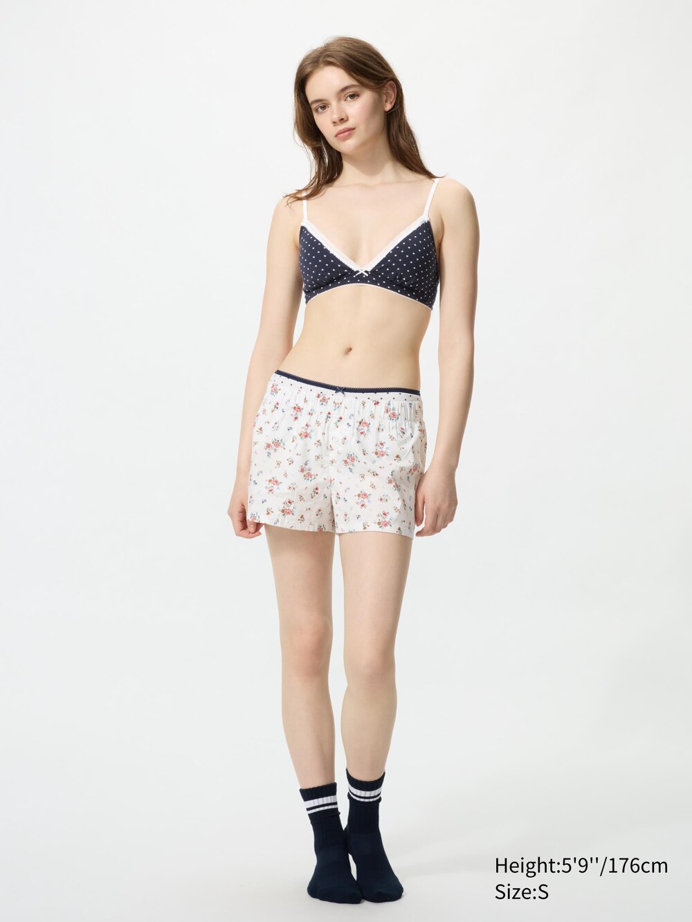 Uniqlo Cotton Boxer Easy Shorts | Print — фото 2