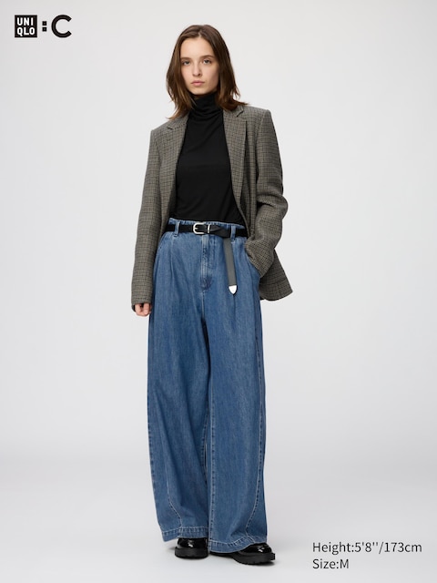 Женские джинсы Uniqlo Baggy Jeans