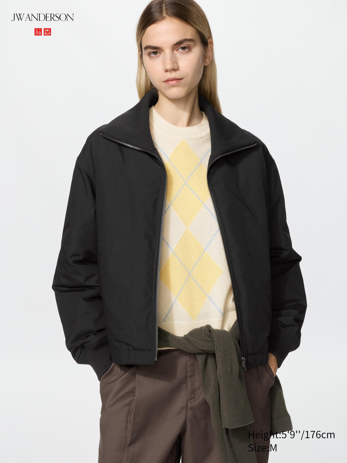 Женская куртка Uniqlo Padded Short, цвет: Чёрный — фото 1