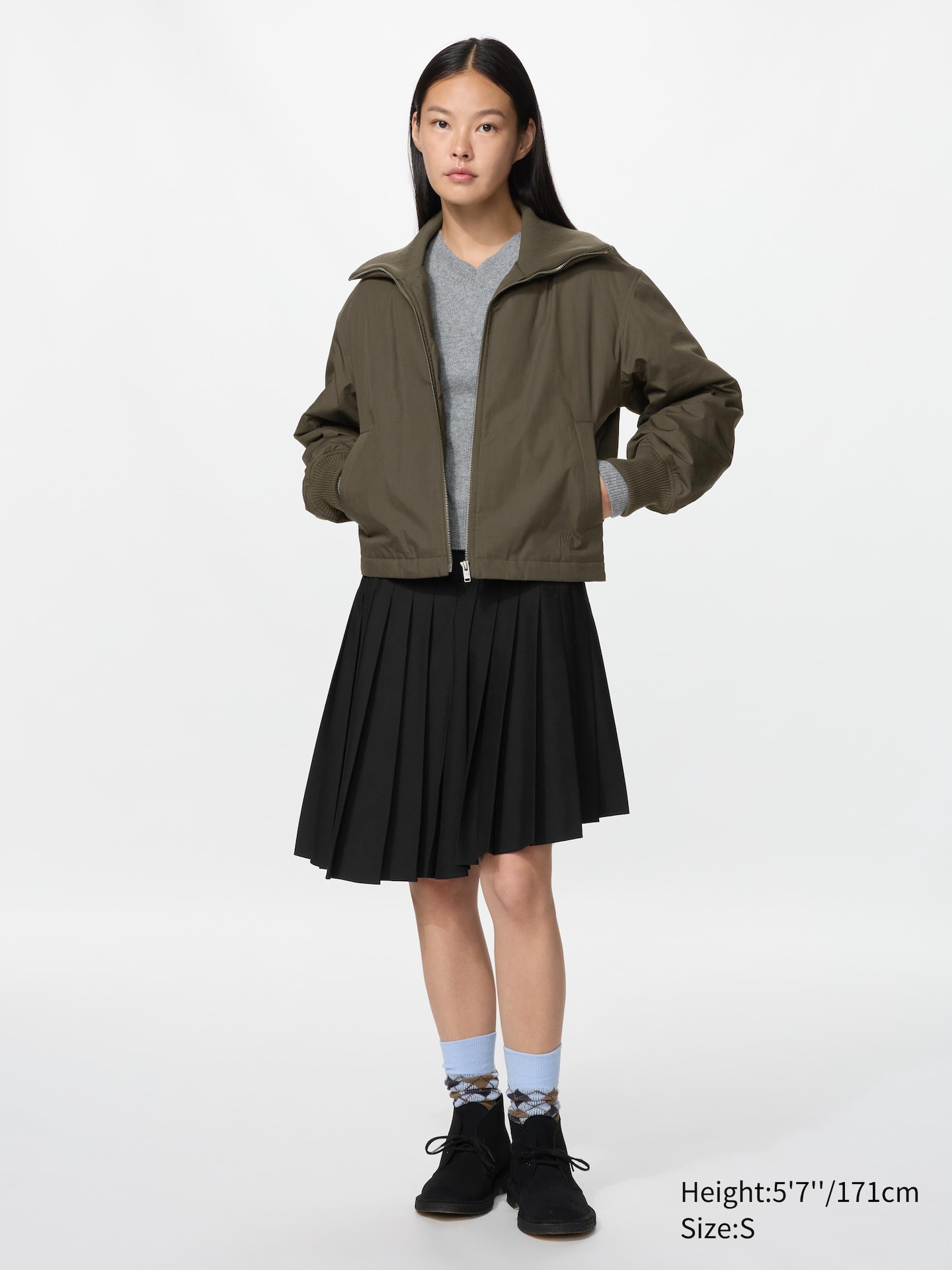 Женская куртка Uniqlo Padded Short, цвет: Чёрный — фото 2