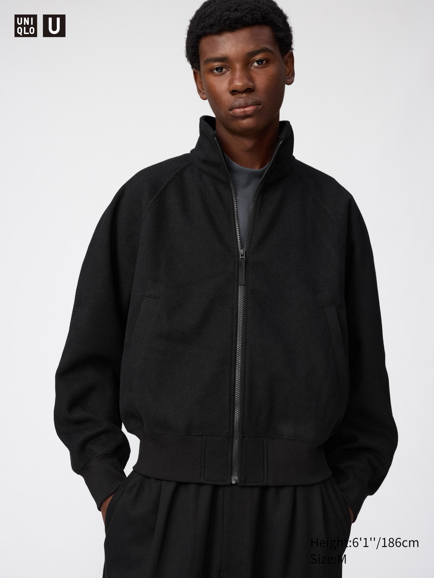 Uniqlo Brushed Full-Zip Blouson