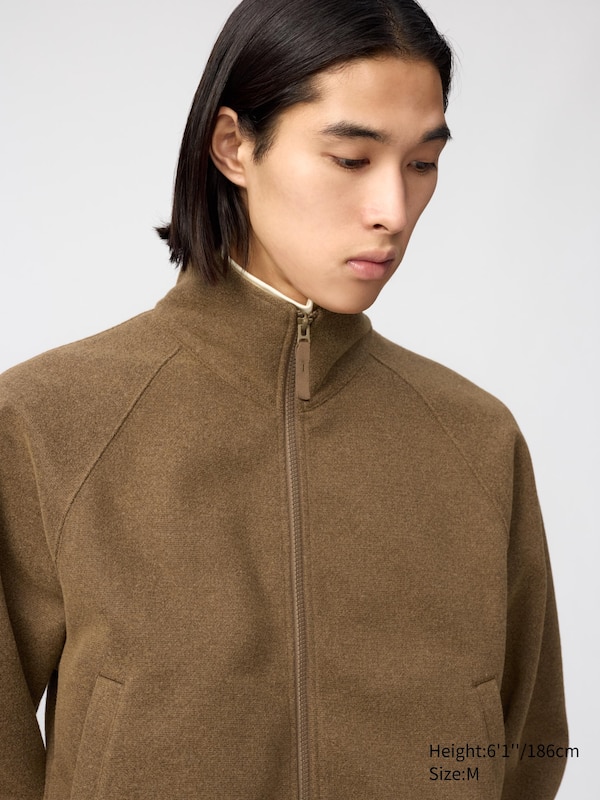 Brushed Full-Zip Blouson