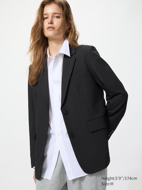 Женские куртки Uniqlo Relaxed Tailored Jacket