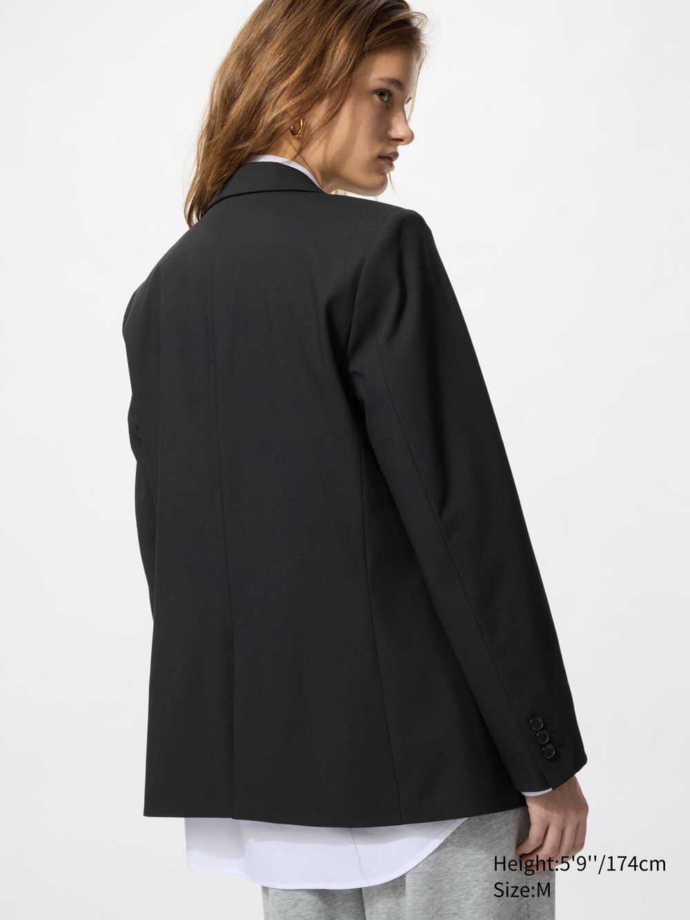 Женские куртки Uniqlo Relaxed Tailored Jacket — фото 3