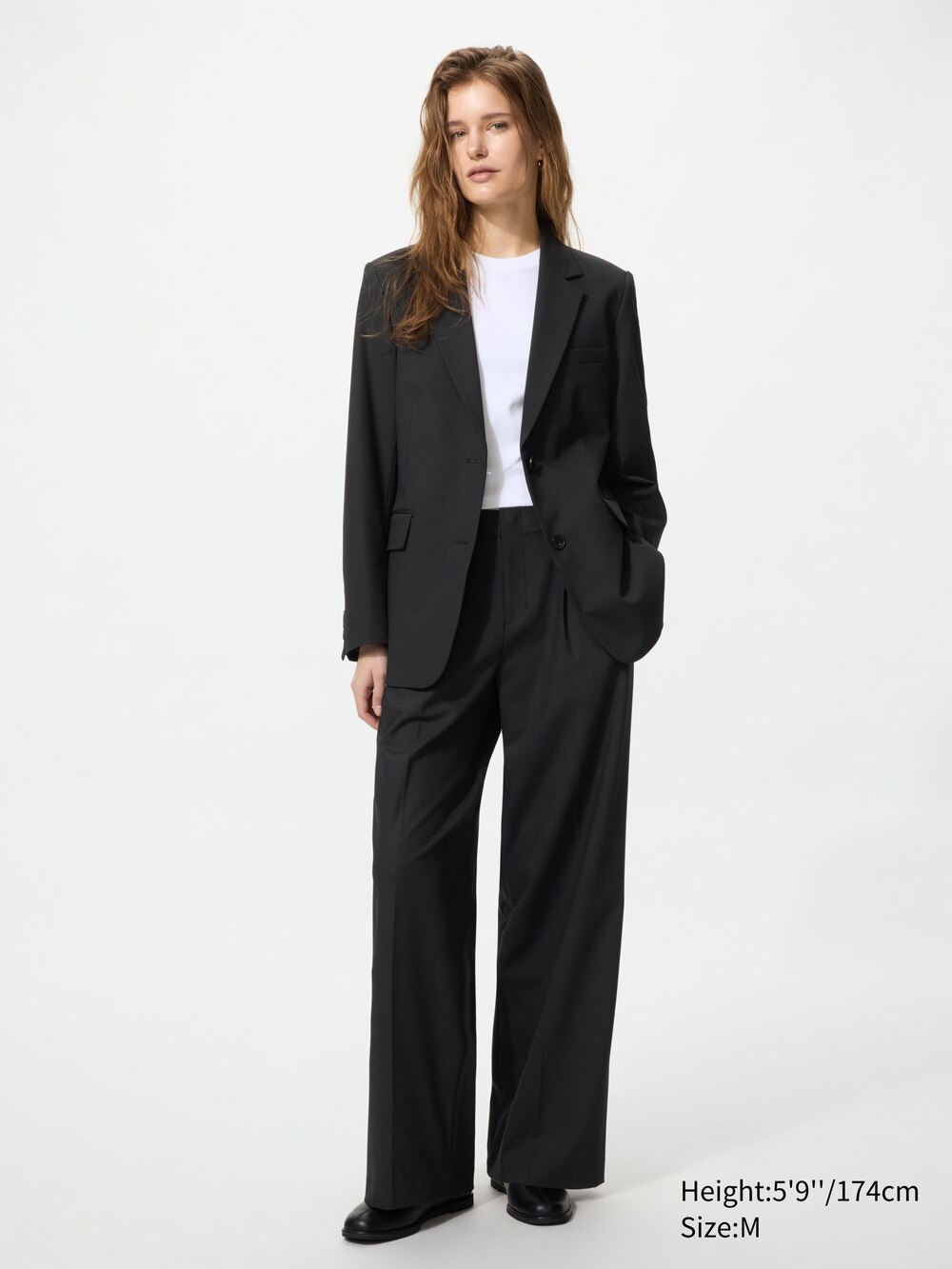 Женские куртки Uniqlo Relaxed Tailored Jacket — фото 4