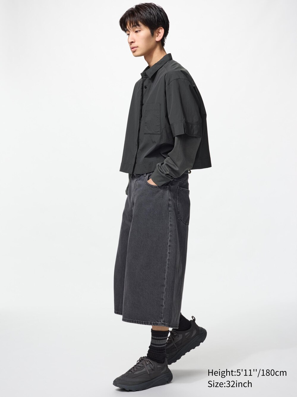 Uniqlo Denim Culottes — фото 2
