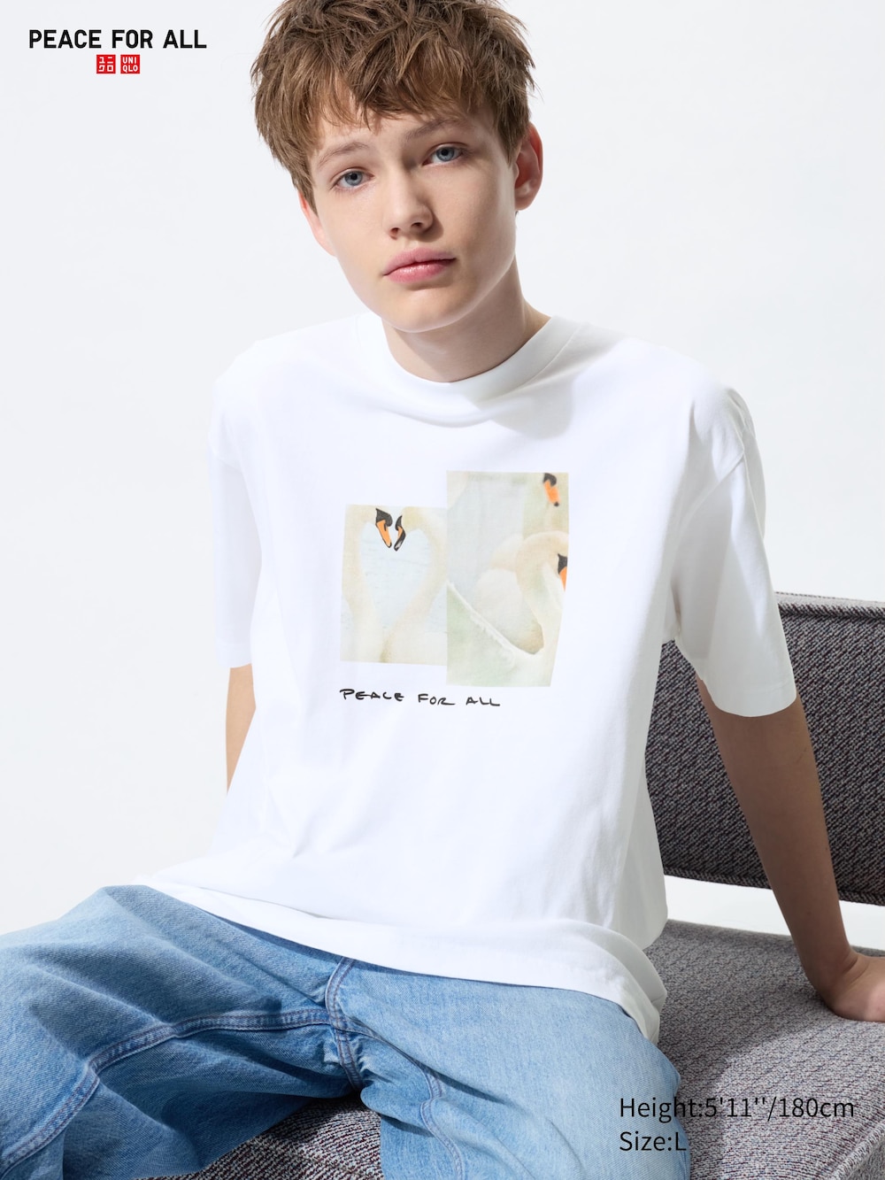 Uniqlo PEACE FOR ALL Graphic T-Shirt | Sofia Coppola