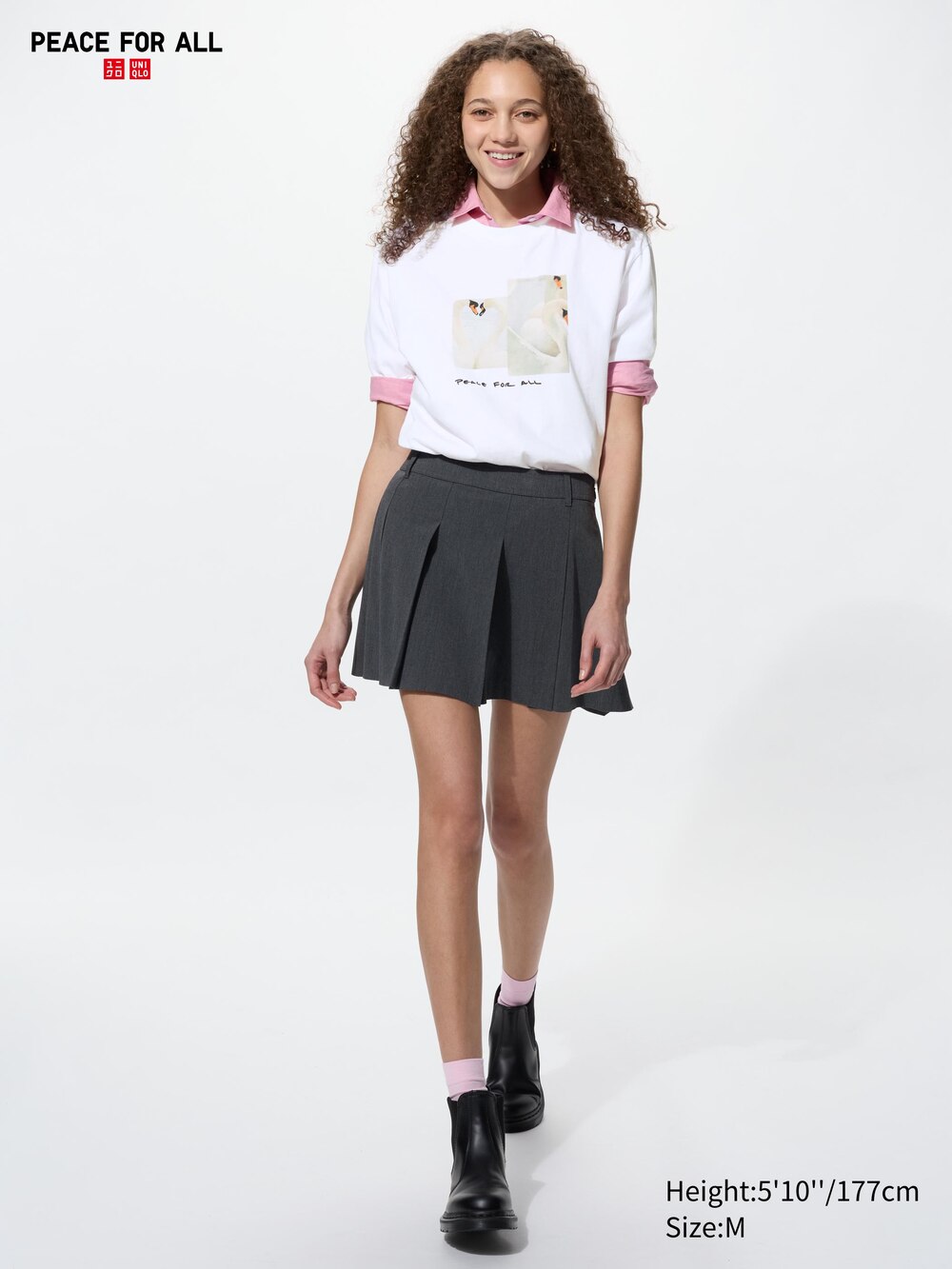 Uniqlo PEACE FOR ALL Graphic T-Shirt | Sofia Coppola — фото 4