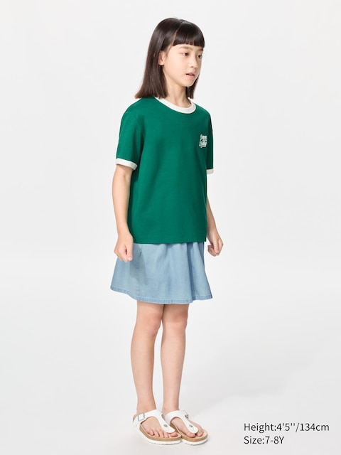 Uniqlo Denim Mini Skort