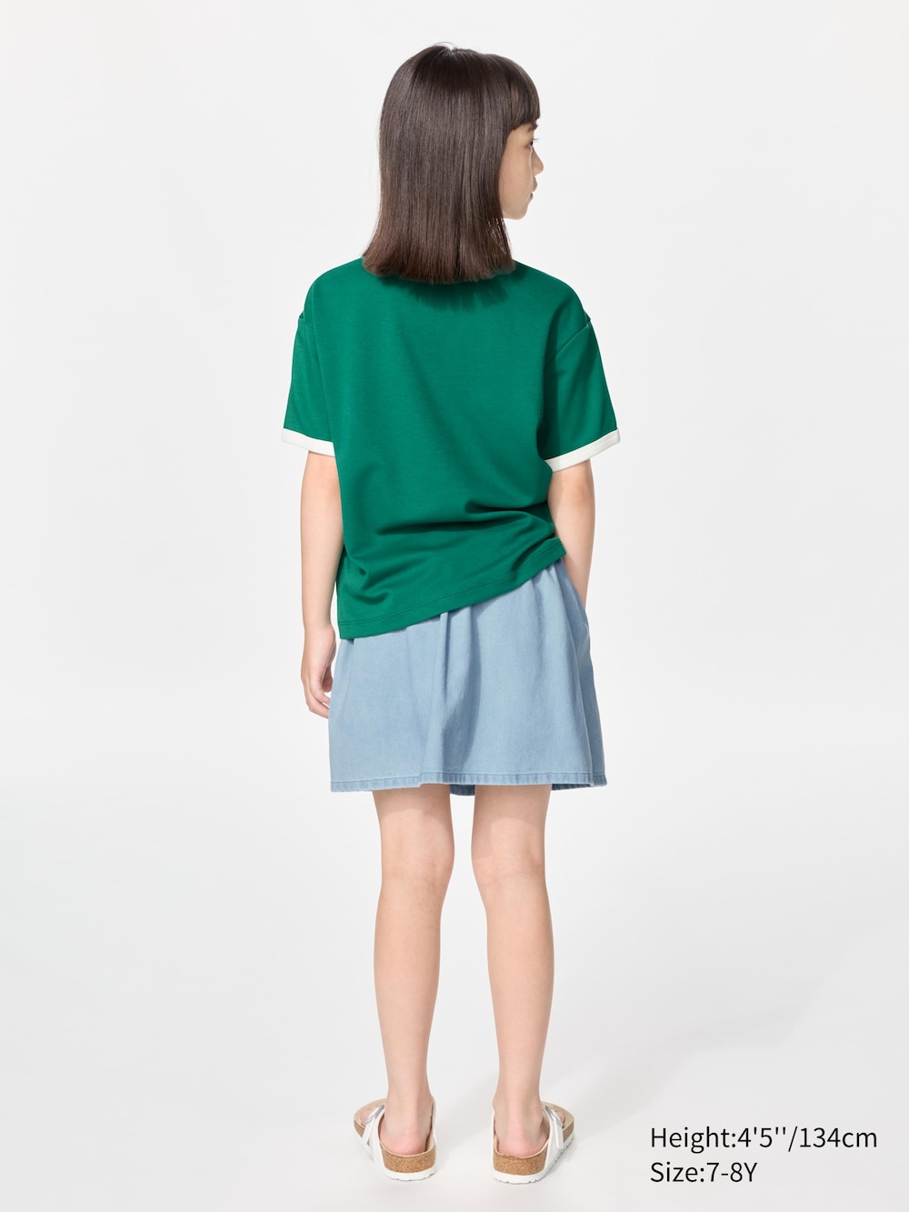 Uniqlo Denim Mini Skort — фото 2