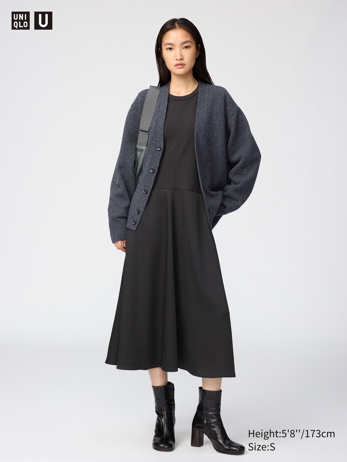 Кардиганы Uniqlo Lambswool V-Neck Cardigan — фото 5