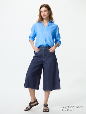 Denim Culottes | Recycled