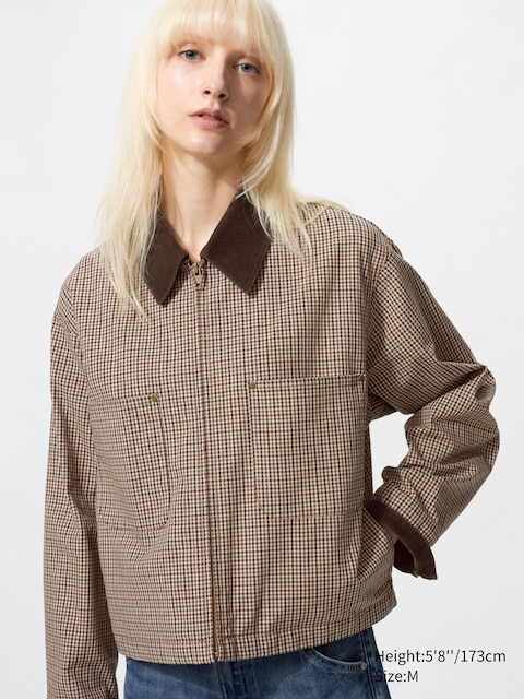 Uniqlo Zip-Up Short Jacket | Pattern