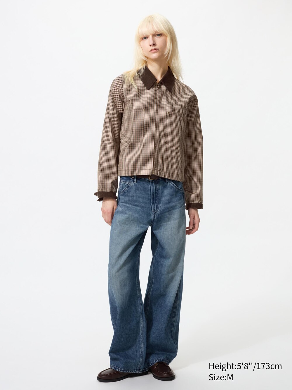 Uniqlo Zip-Up Short Jacket | Pattern — фото 2