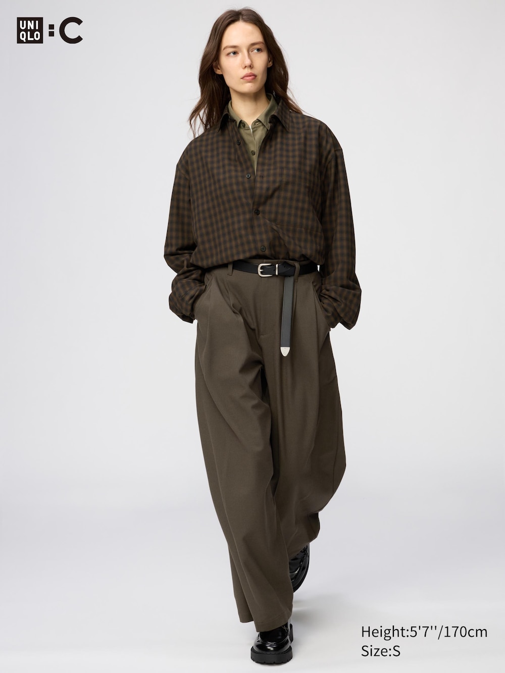 Uniqlo Easy Care Soft Shirt | Checked — фото 4