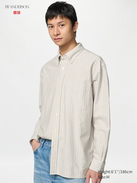 Uniqlo Oxford Oversized Shirt | Striped