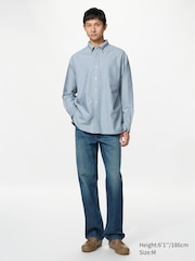 Oxford Oversized Shirt | Striped