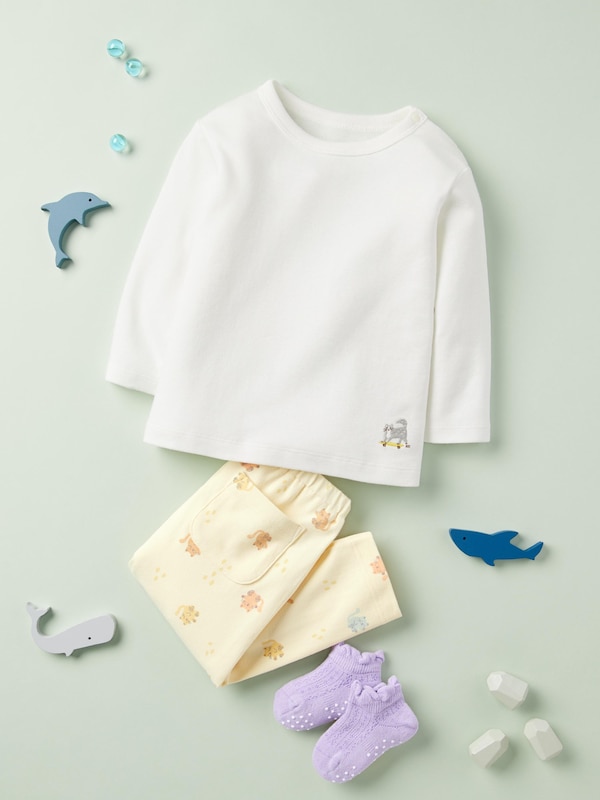 Baby Long Sleeve T-Shirt | Embroidery