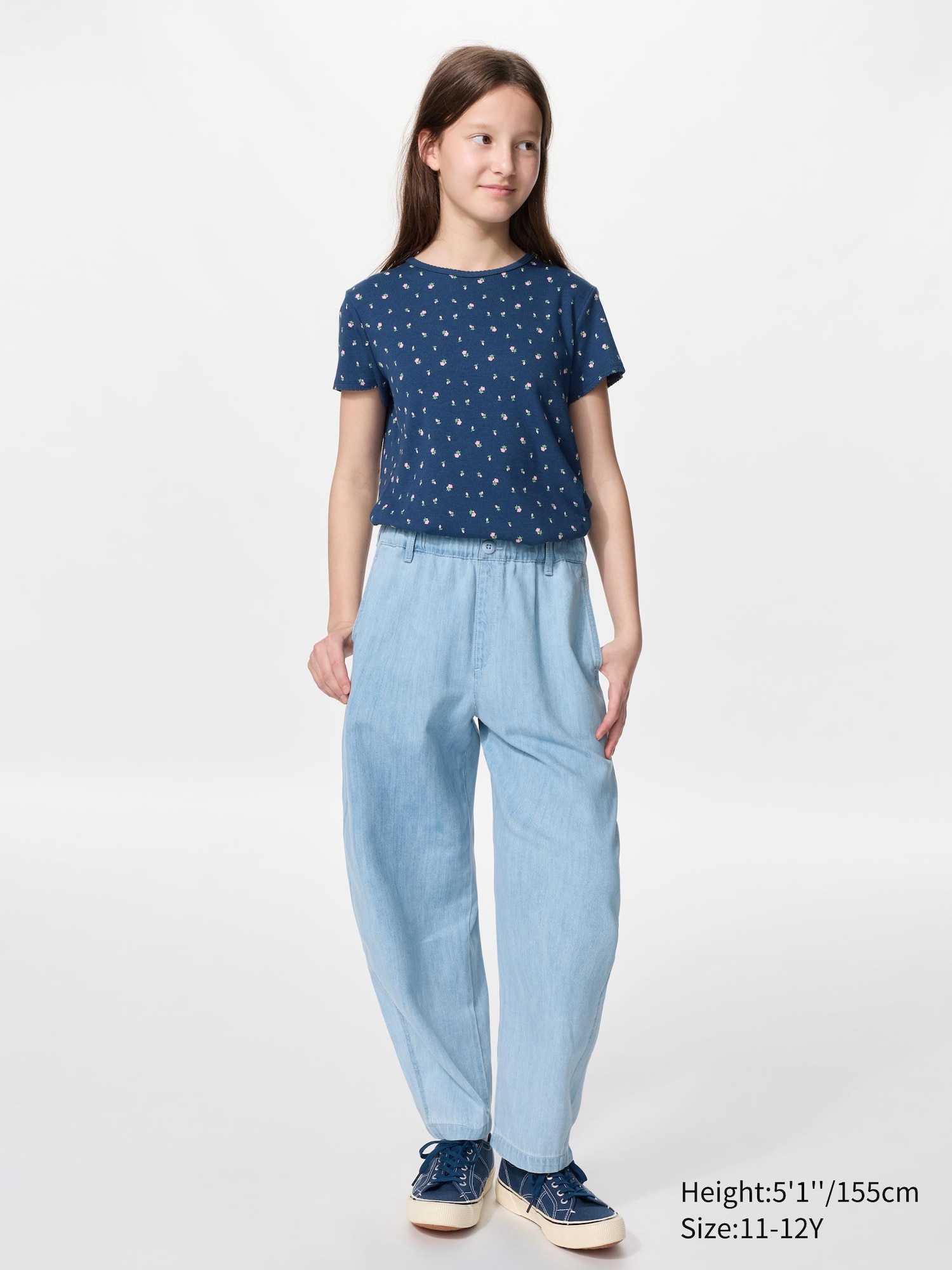 Light Denim Barrel Pants | Indigo - thumbnail 2