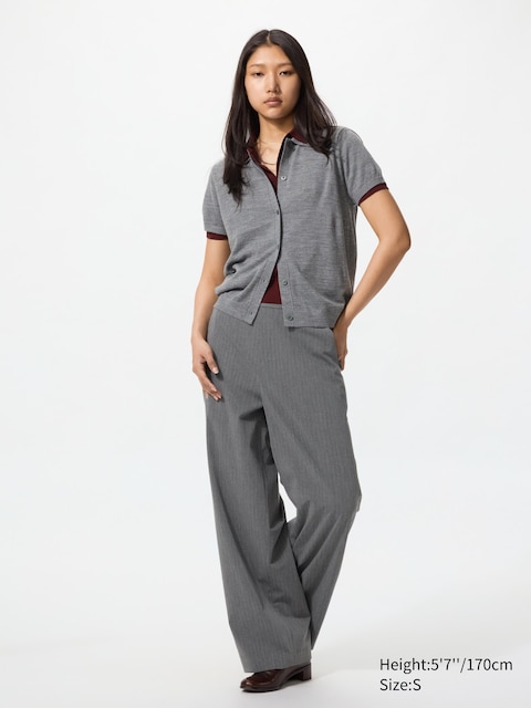 Uniqlo Smart Easy Pants | Stripe