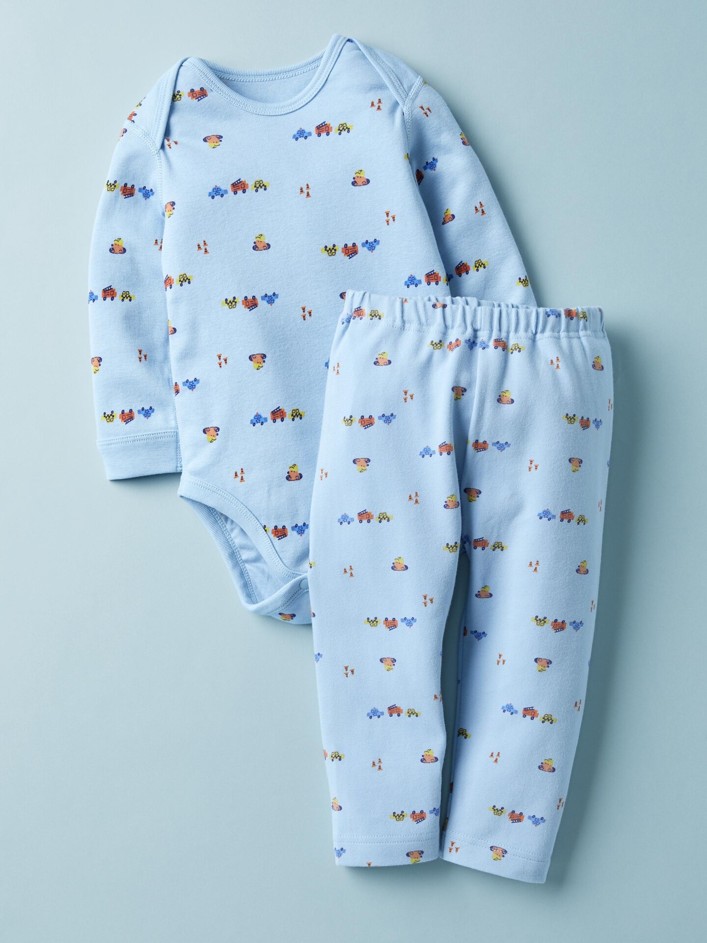 Леггинсы Uniqlo для малышей, цвет: Синий — фото 2