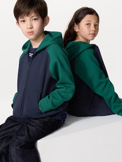 DRY Sweat Full-Zip Hoodie | Color Block