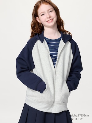 DRY Sweat Full-Zip Hoodie | Color Block