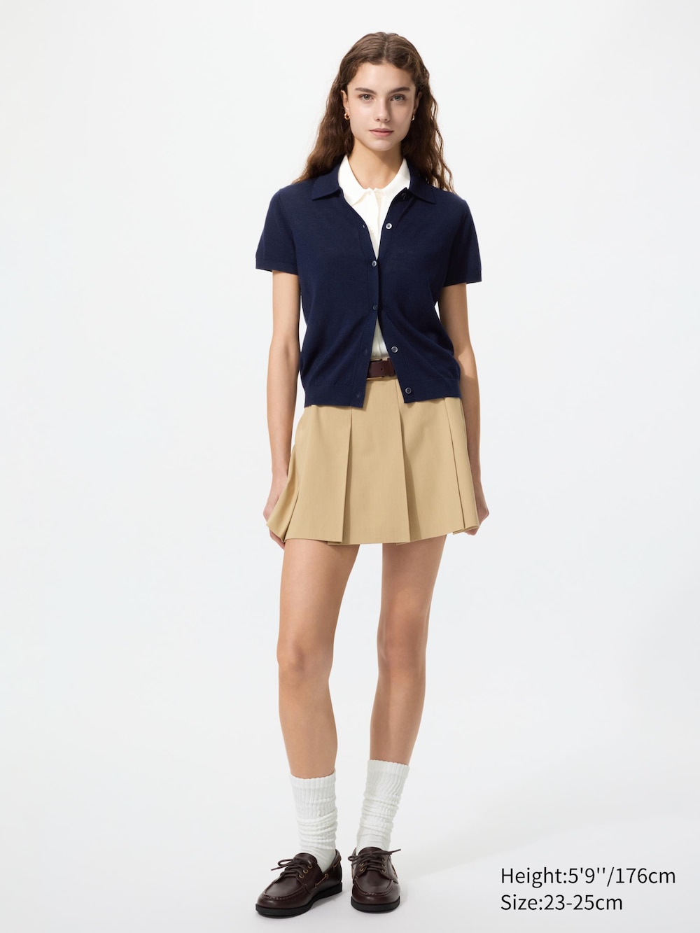Женские носки Uniqlo Long Slouch Socks | 2 Pairs — фото 2