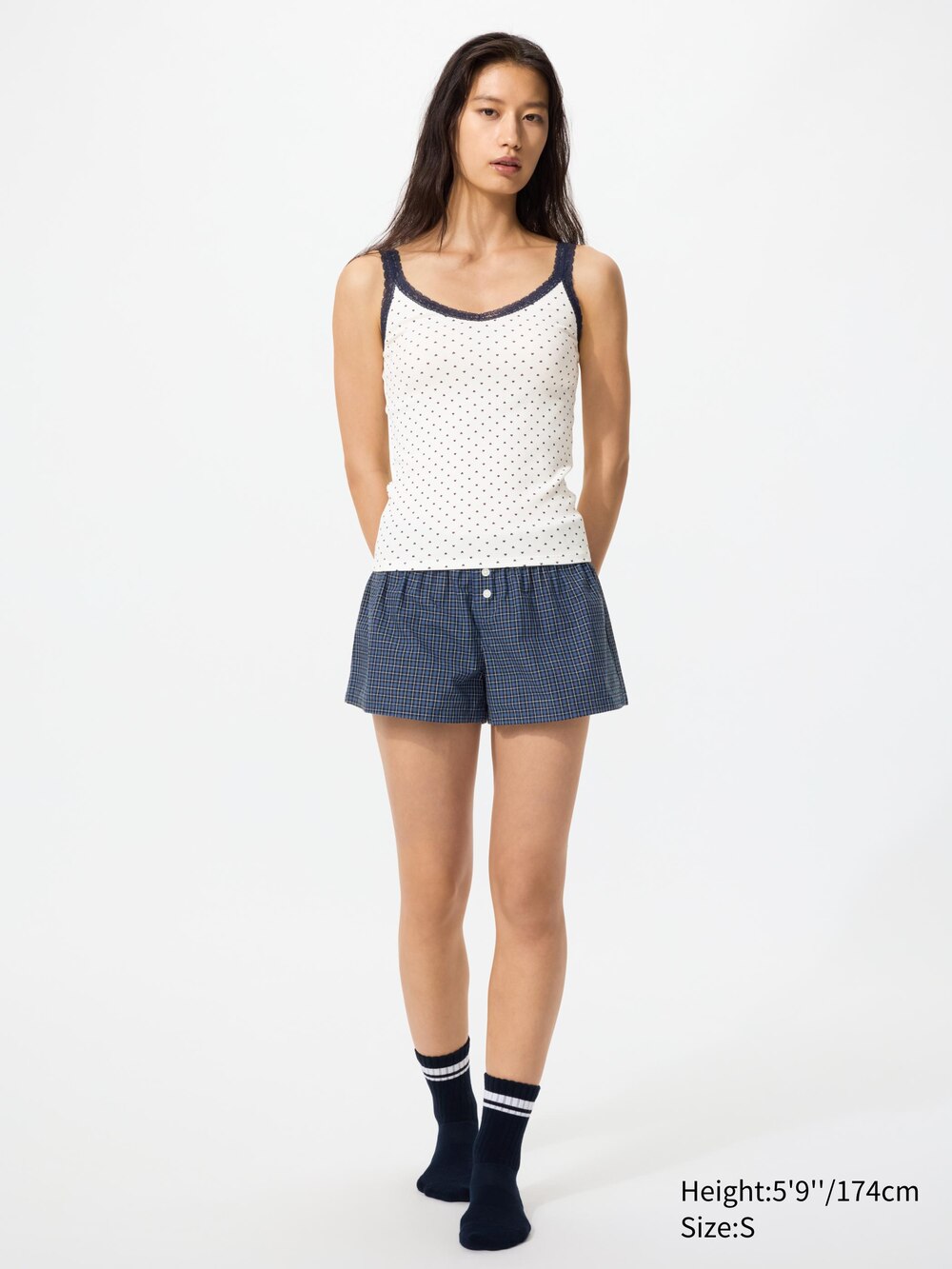 Uniqlo Ribbed Lace V-Neck Camisole — фото 2