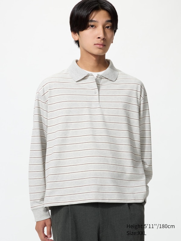 Striped Polo Shirt | Long Sleeve