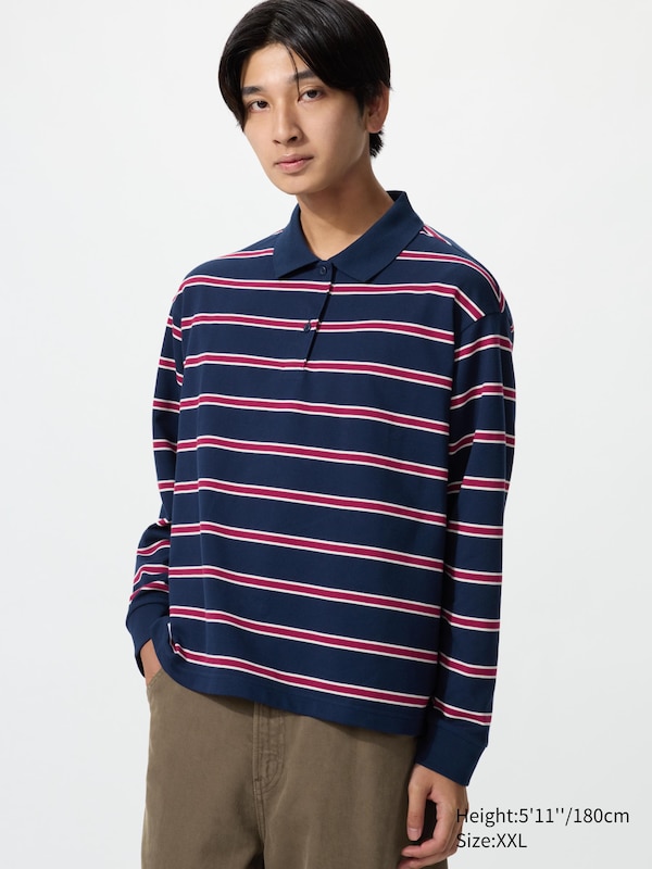 Striped Polo Shirt | Long Sleeve