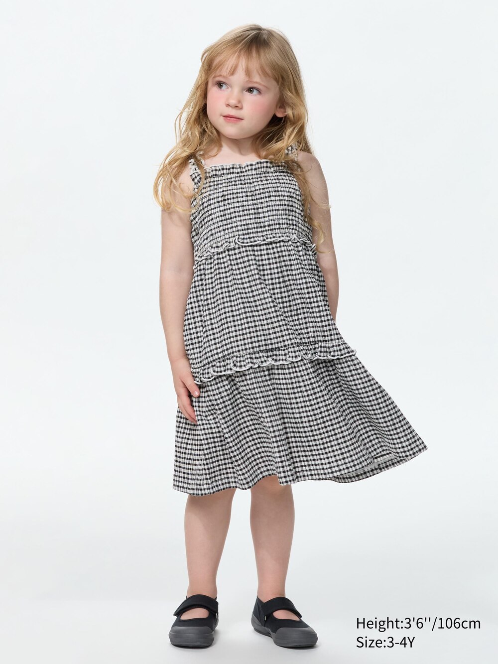 Uniqlo Shirring Dress | Check — фото 2