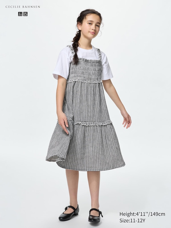 Shirring Dress | Check