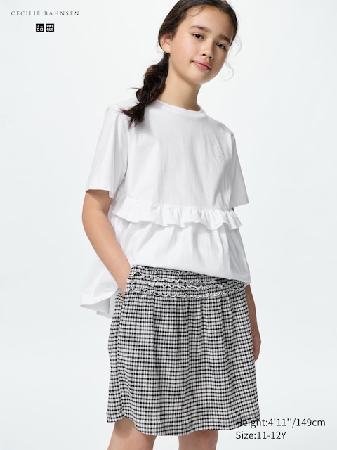 Uniqlo Shirring Skort | Check